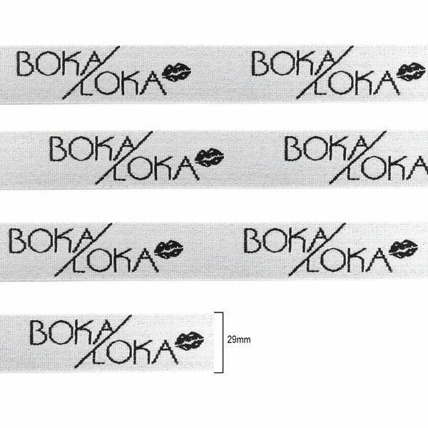 elastico boka loca branco 29mm